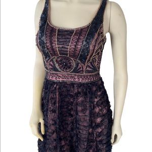 Sue Wong beaded cocktail dress